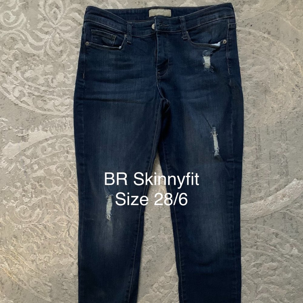 Banana Republic Distressed Skinnyfit Jean